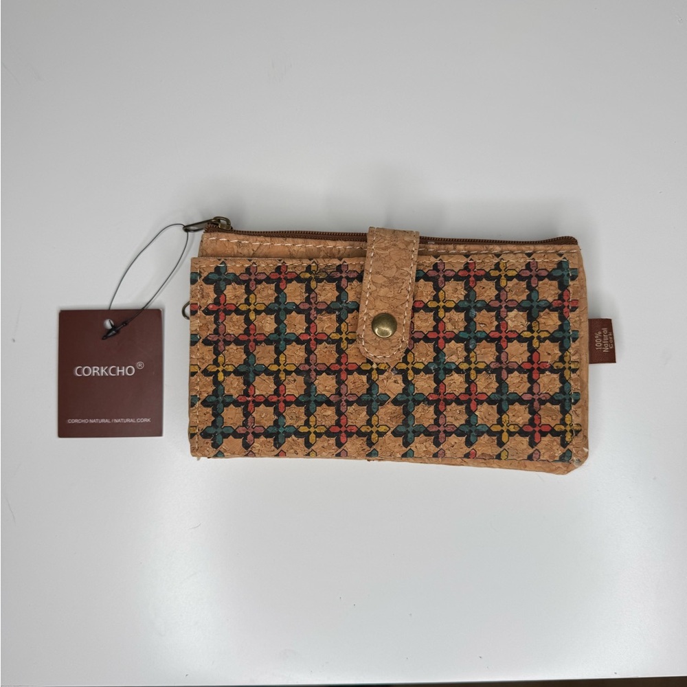 Cork Long Wallet NWT